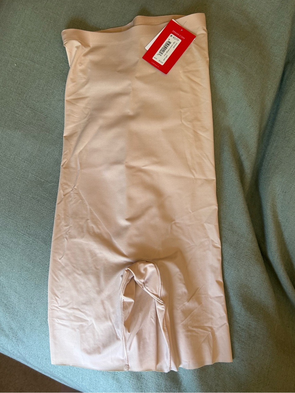 SPANX Soft Nude High-Waisted Mid-Thigh Short